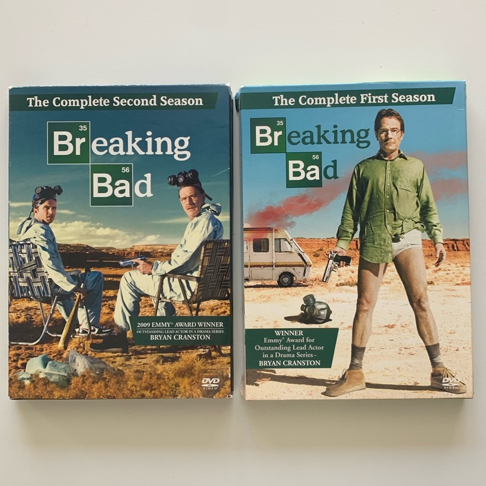 Breaking Bad First & Second Seasons in soft cardboard cases - Picture 1 of 7